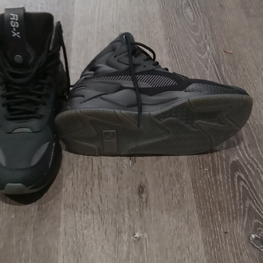 😍😍NWOB Big boys puma rsx hightop sneakers😍😍 - Picture 5 of 7